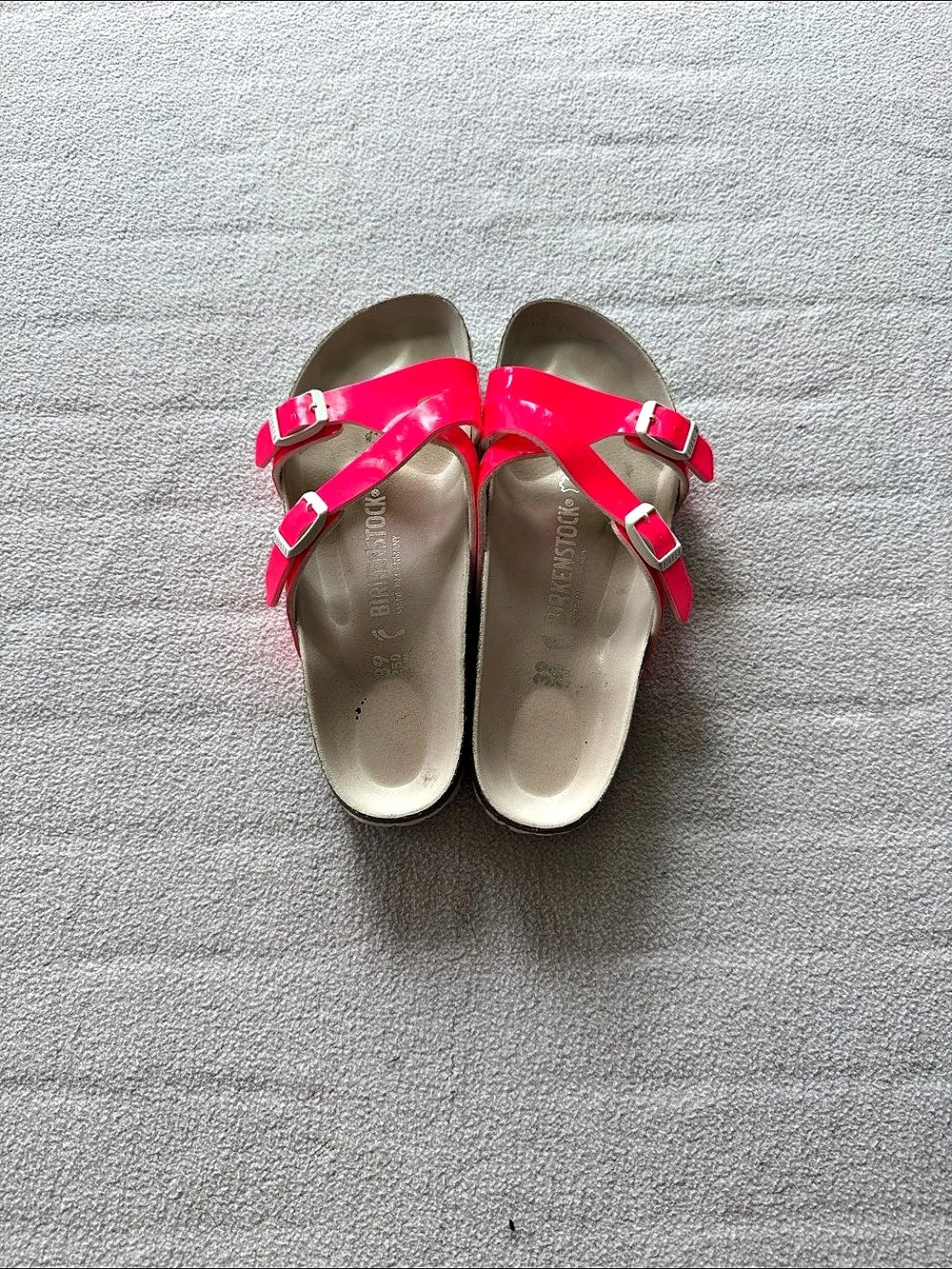 Birkenstock Yao Balance Pink & Brown Sandals